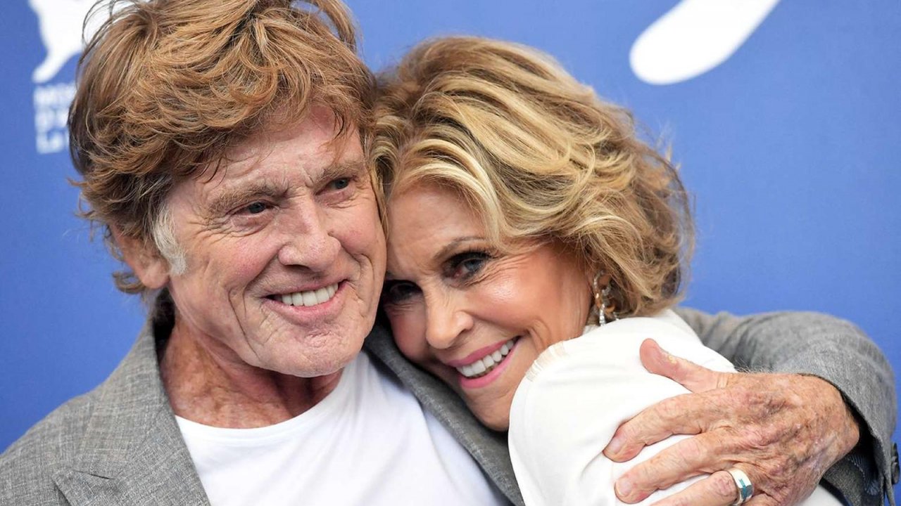 Robert Redford e Jane Fonda insieme a Venezia