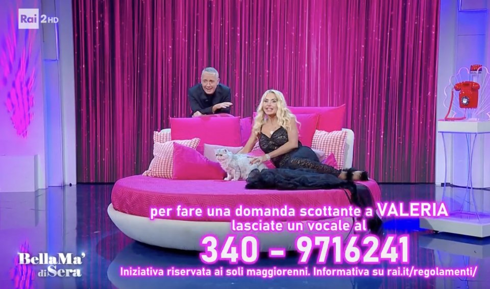 Valeria Marini A Bella Ma Di Sera