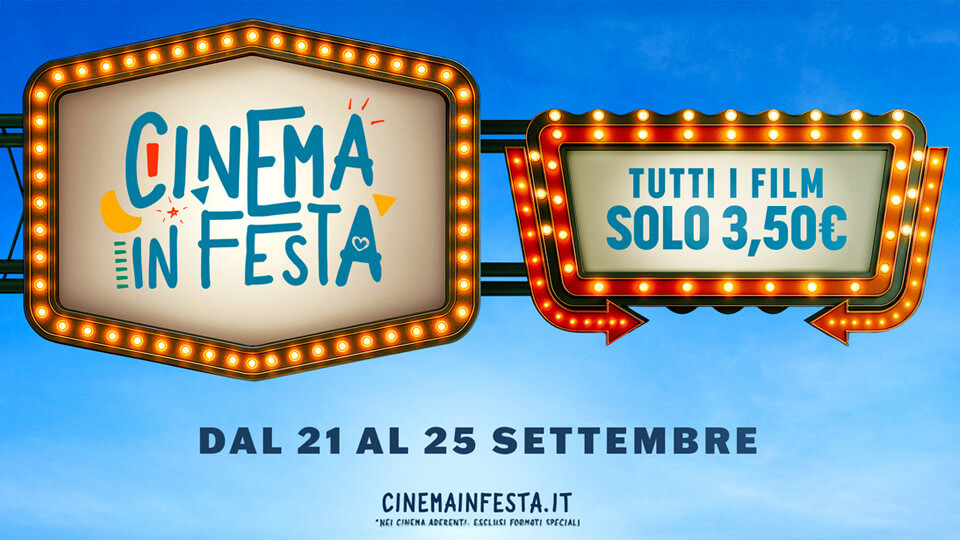 Il logo di Cinema in Festa 2025