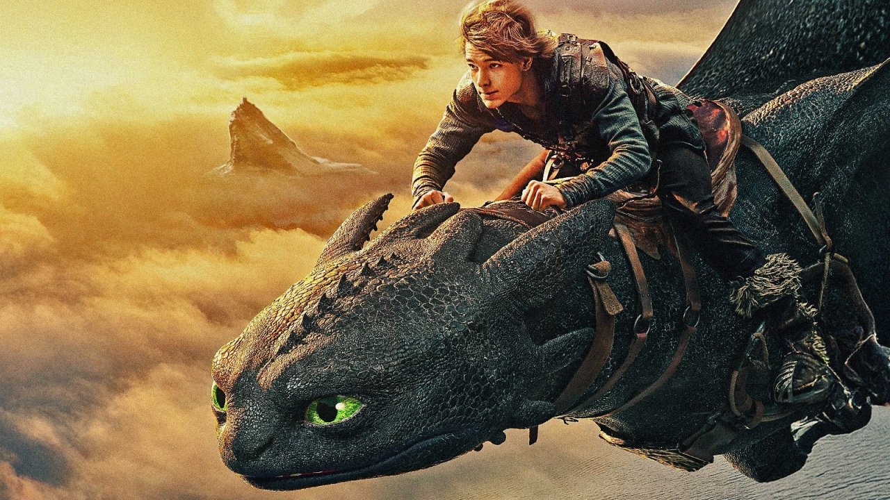 Mason Thames e Sdentato in Dragon Trainer