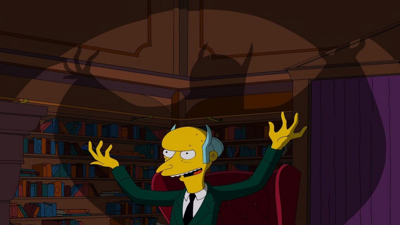 Una scena con Mr Burns de I Simpson