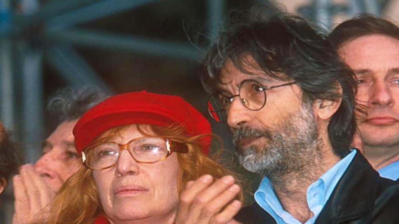 Monica Vitti con il marito, il regista Roberto Russo