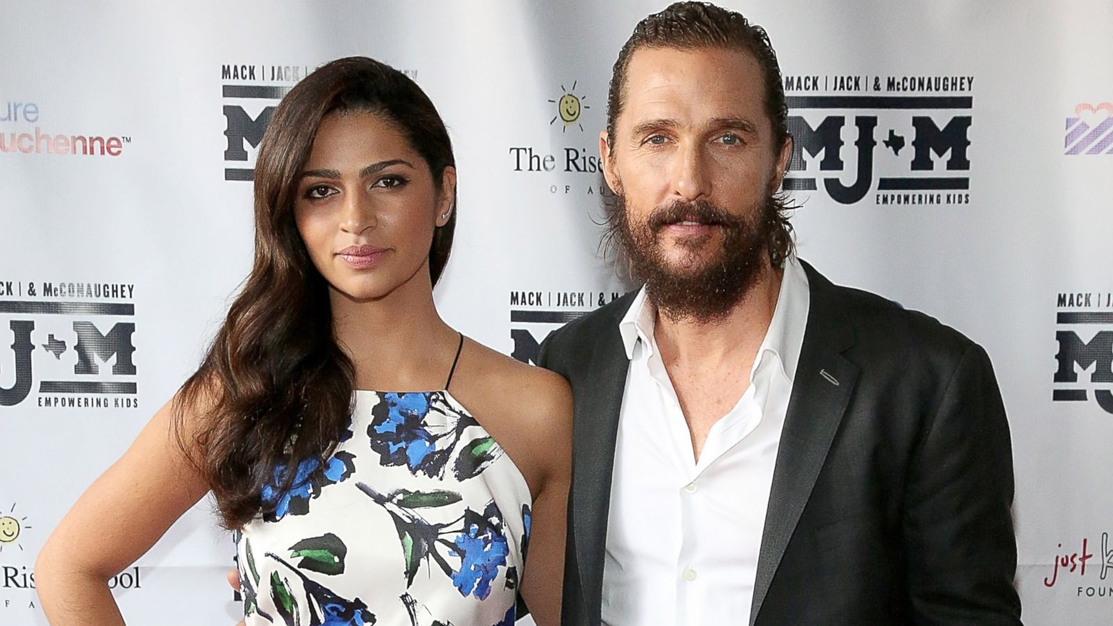 Matthew McConaughey e Camila Alves insieme ad un evento