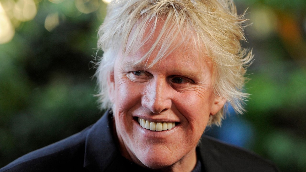 Primo piano di Gary Busey