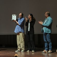 Luca Guadagnino durante la cerimonia di consegna del Premio Fiesole