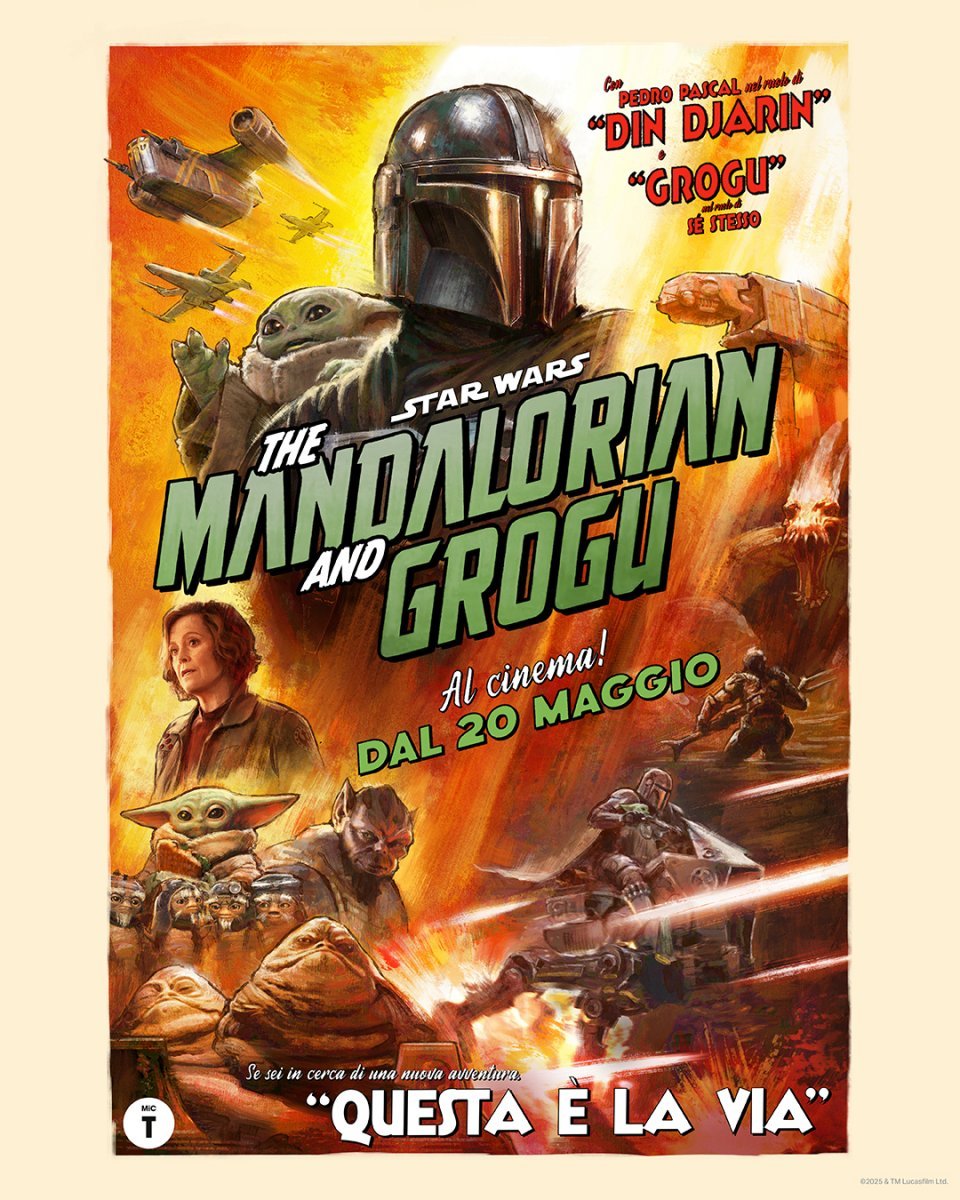 Mandalorian Grogu Poster