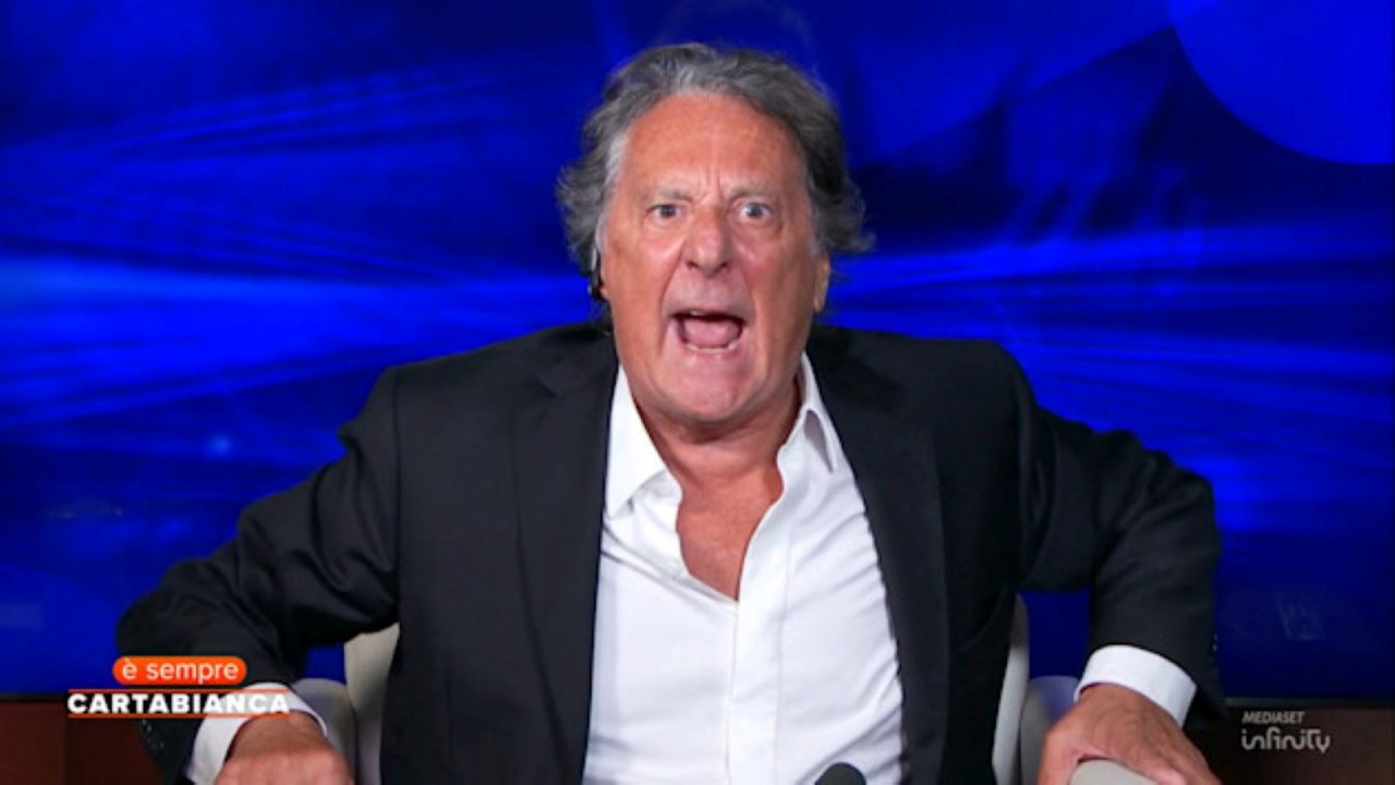 Enzo Iacchetti a È sempre Cartabianca