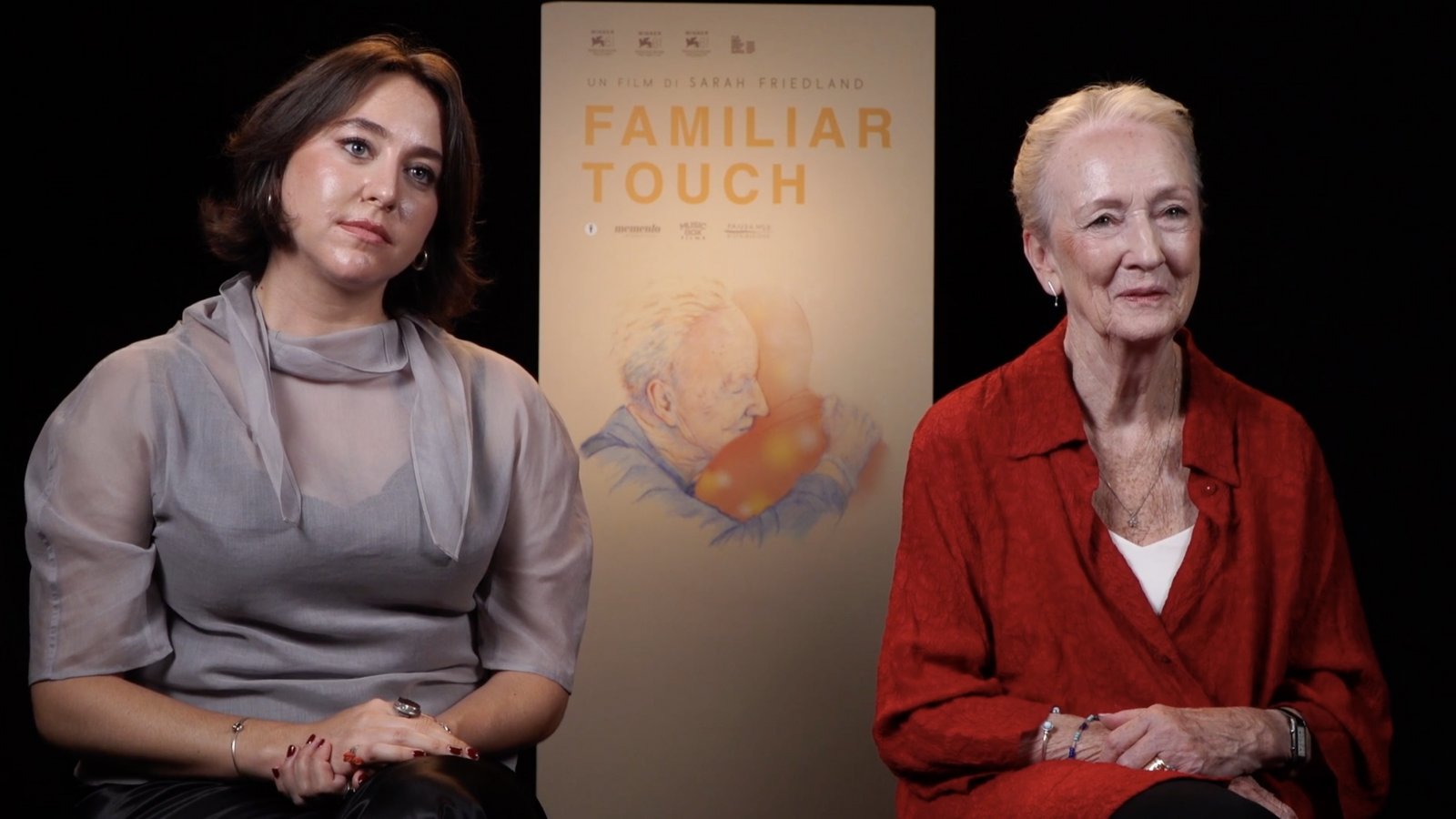 Sarah Friedland e Kathleen Chalfant durante la nostra intervista