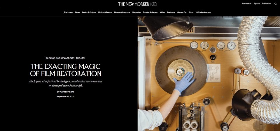 New Yorker Titolo Cineteca Bologna Online