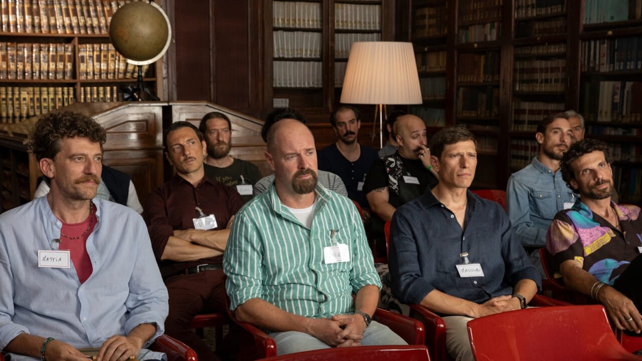 Maschi Veri, tutti i protagonisti in una scena