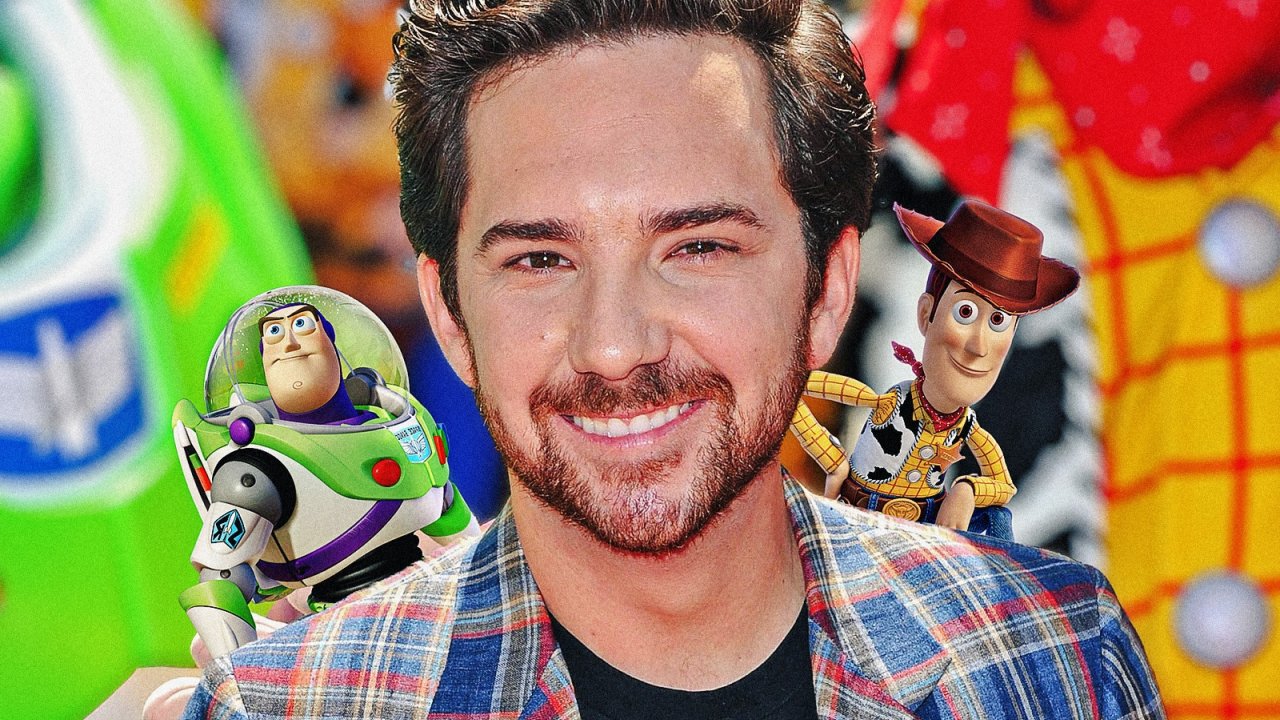 John Morris, doppiatore di Andy con Woody e Buzz in Toy Story