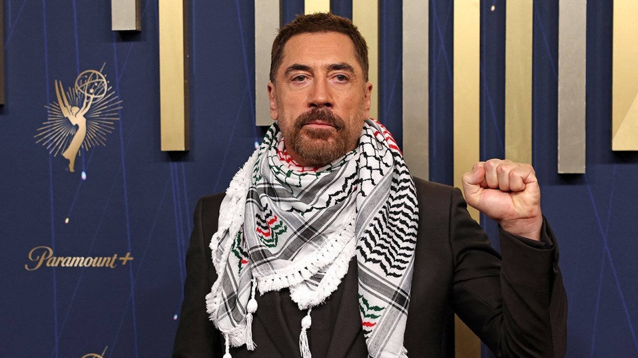 Javier Bardem agli Emmy Award 2025