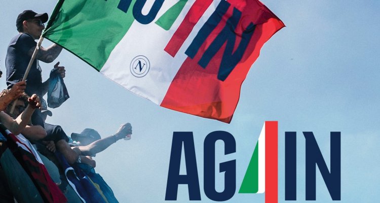 Portachiavi Scudetto Napoli AG4IN &ndash; Edizione Speciale Per Il 4&deg; Scudetto, Made In Italy