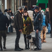 Maria Chiara Giannetta e Giuseppe Zeno in una scena con Cane Tre