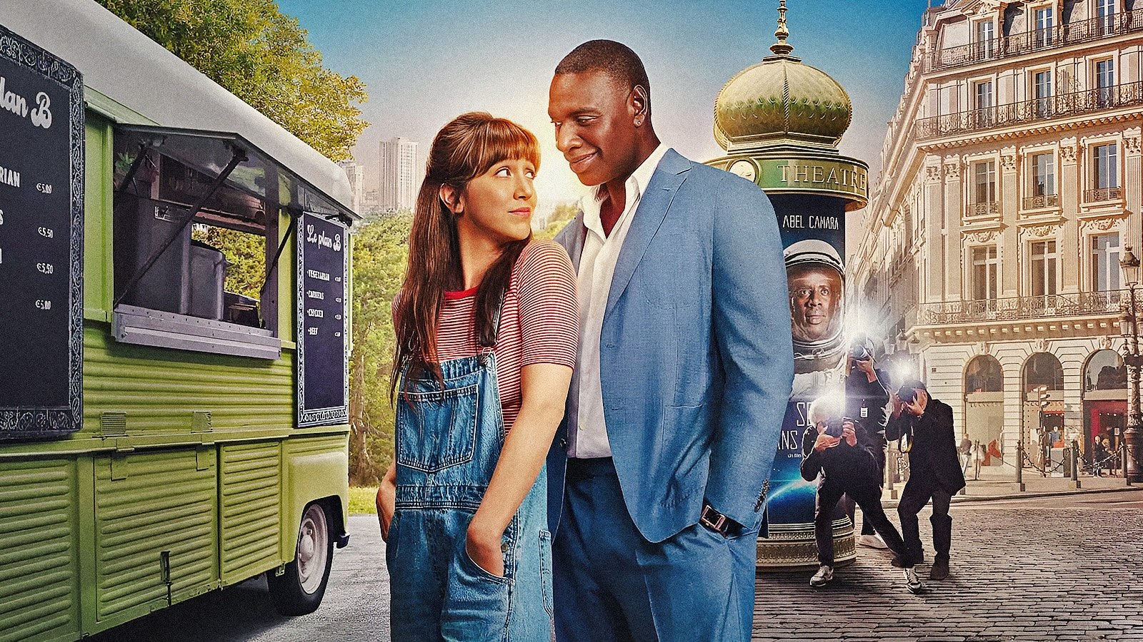 Sara Giraudeau e Omar Sy in una scena di French lover