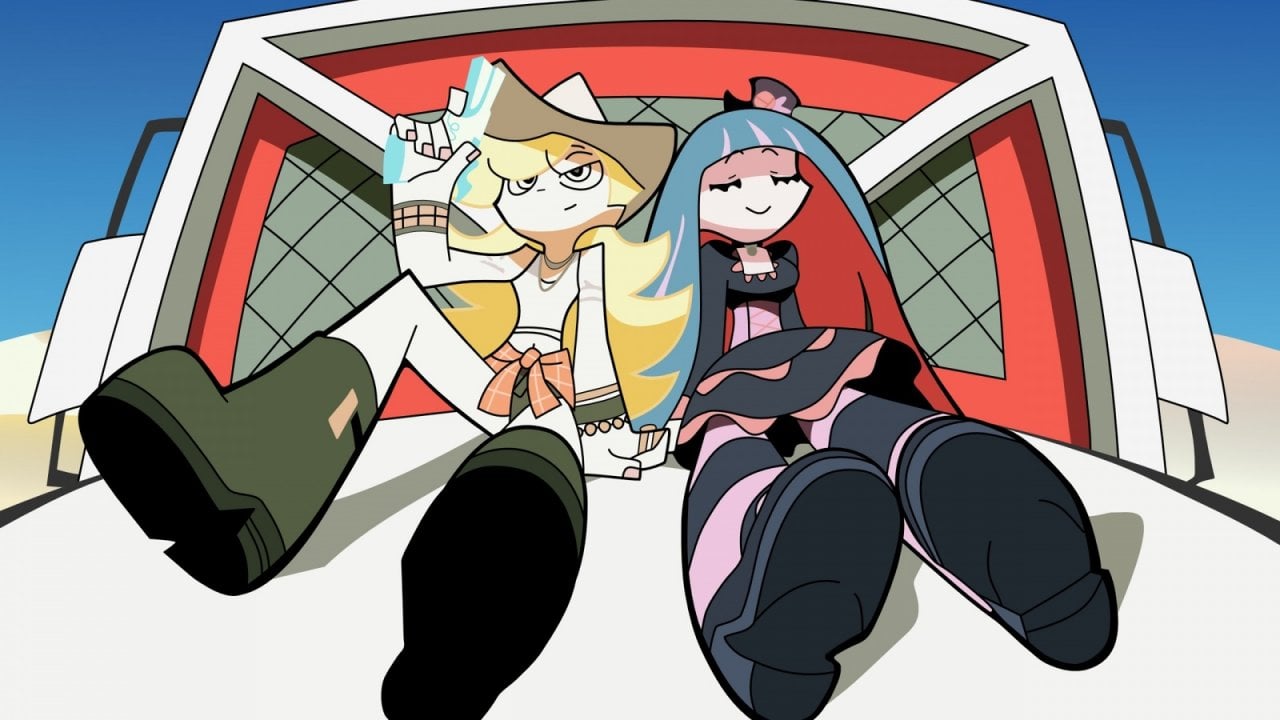 Una scena di Panty & Stocking With Garterbelt