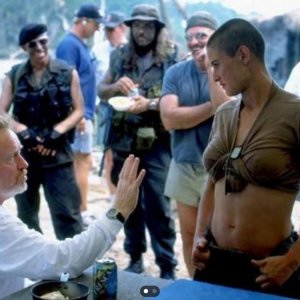 Soldato Jane: Ridley Scott e Demi Moore sul set