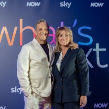 Gabriele Muccino e Allegra Gucci al What's Next di Sky e NOW per la serie Gucci