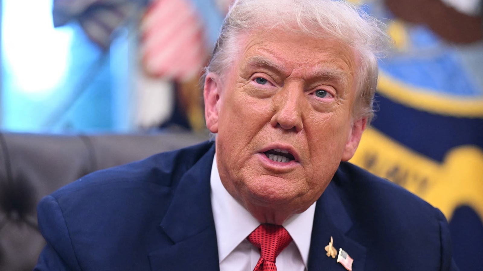Una foto di Donald Trump