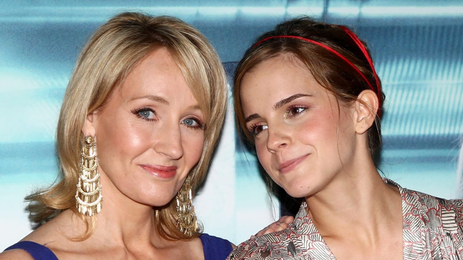 Una foto di Rowling e Watson