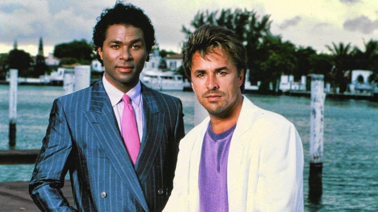 Le star di Miami Vice Don Johnson e Philip Michael Thomas