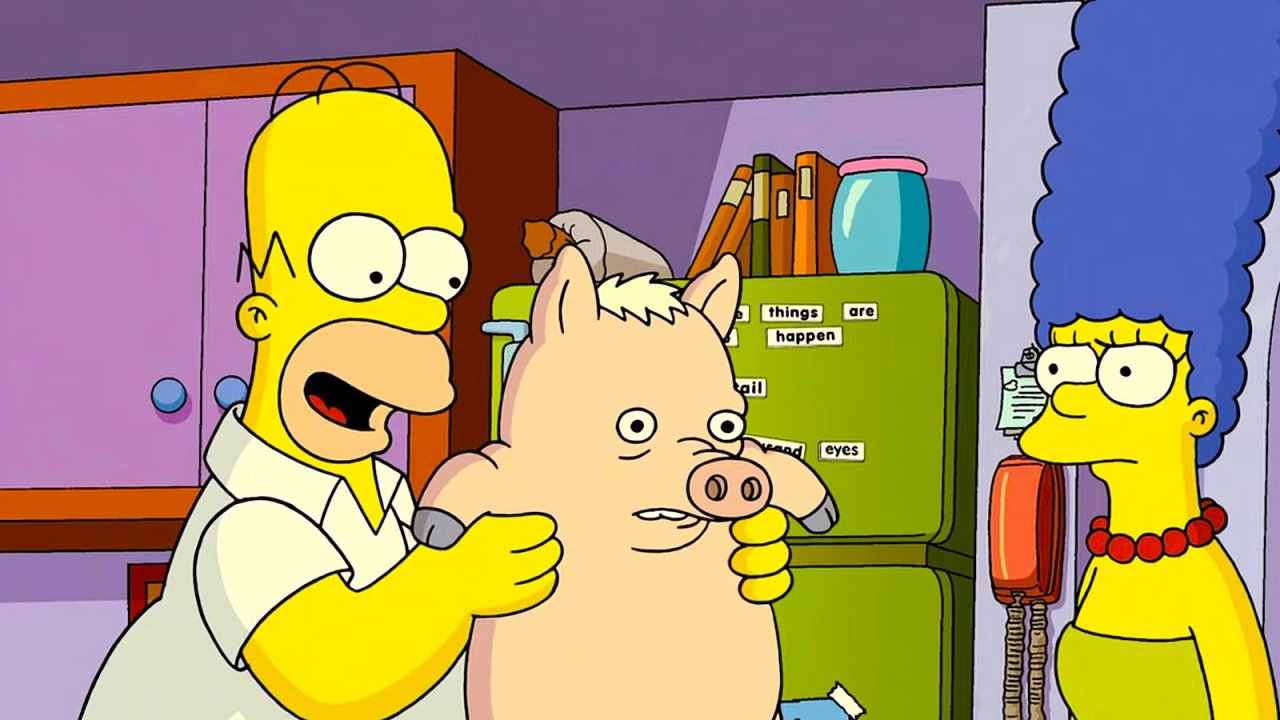 Un'immagine del film I Simpson
