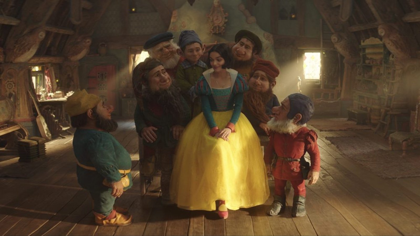 Biancaneve, un'immagine dal remake live-action Disney