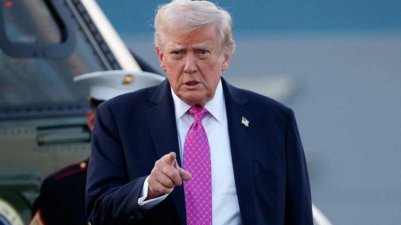 Una foto di Donald Trump