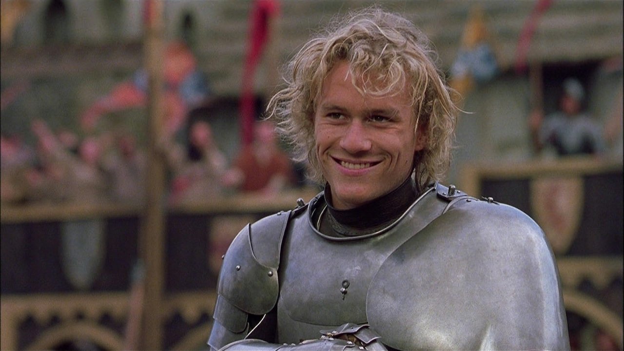 Il destino di un cavaliere: un primo piano di Heath Ledger