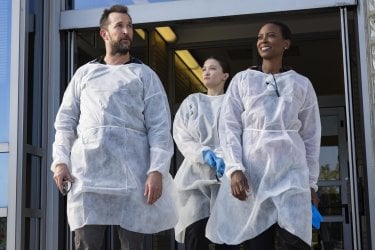 The Pitt Tracy Ifeachor Noah Wyle Isa Briones Scena Serie Tv Sky Now