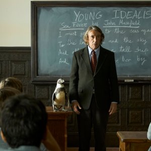 Il Professore e il pinguino: Steve Coogan in classe con l'amico pennuto
