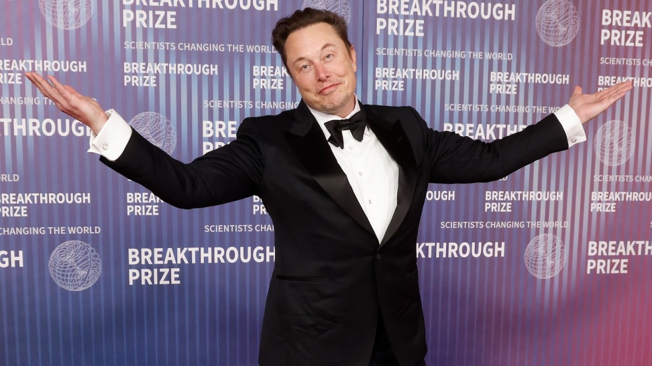 Elon Musk a un evento