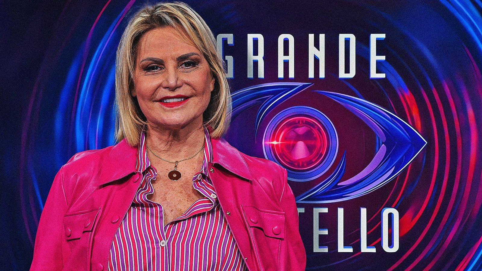Simona Ventura nella prima immagine promozionale del GF 2025