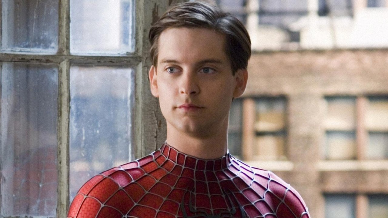 Tobey Maguire nei panni di Spider-Man
