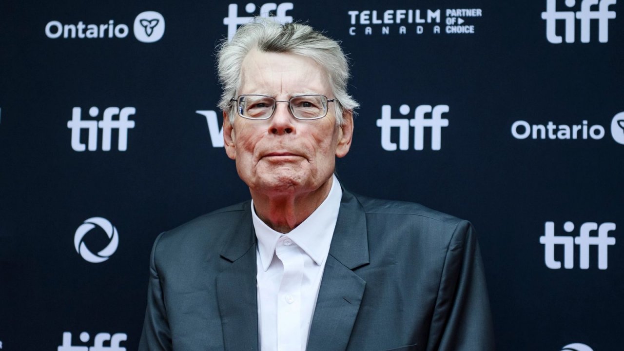 Una foto di Stephen King