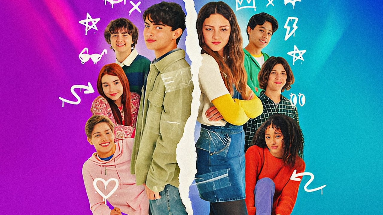 Samuele Carrino e Kartika Malavasi in una scena della serie Riv4li