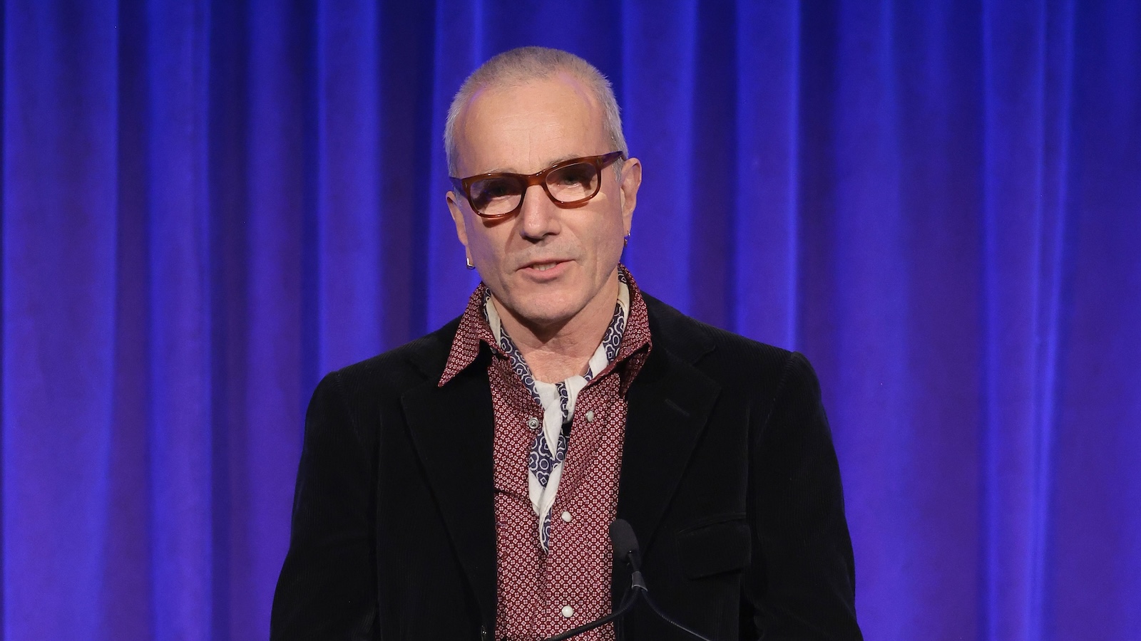 Daniel Day-Lewis durante il press-tour di Anemone