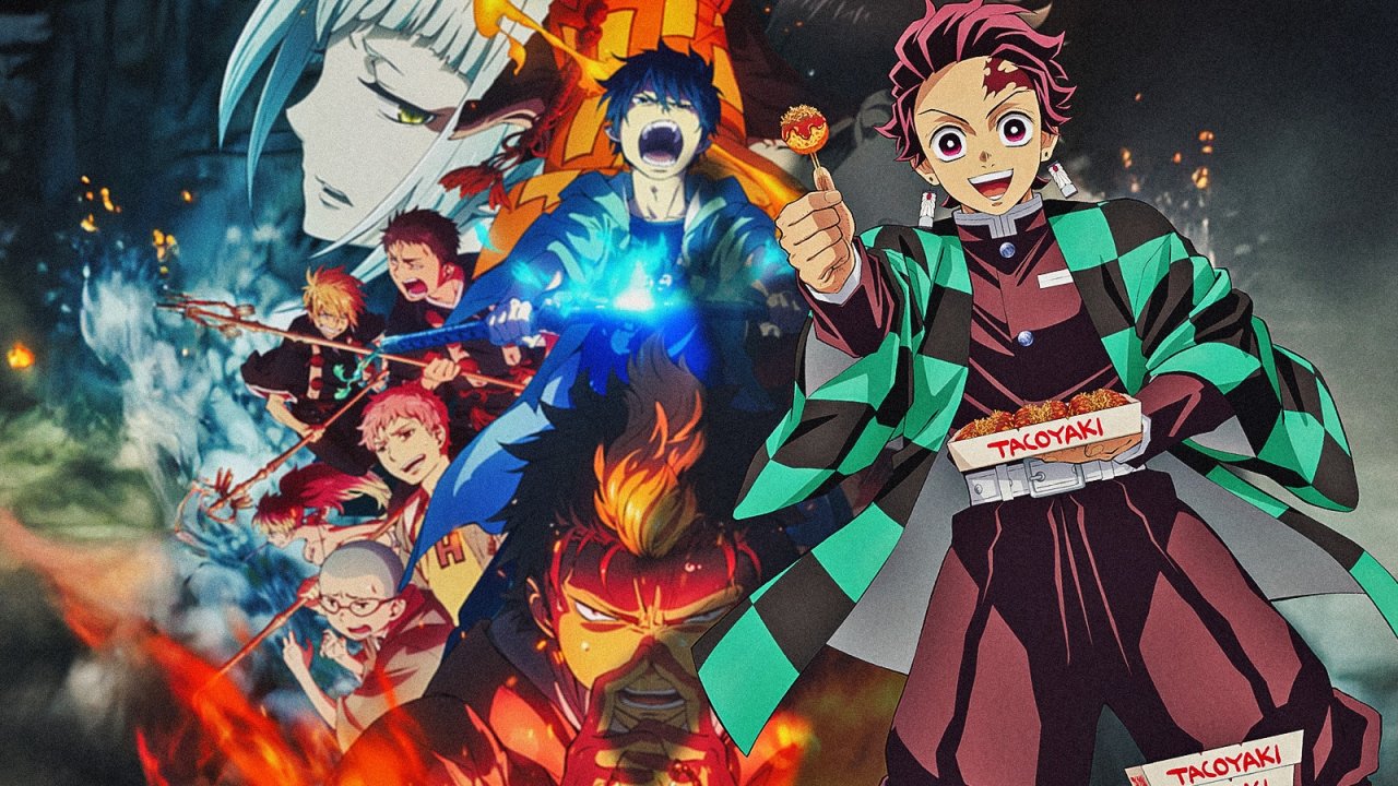 Una scena di Demon Slayer