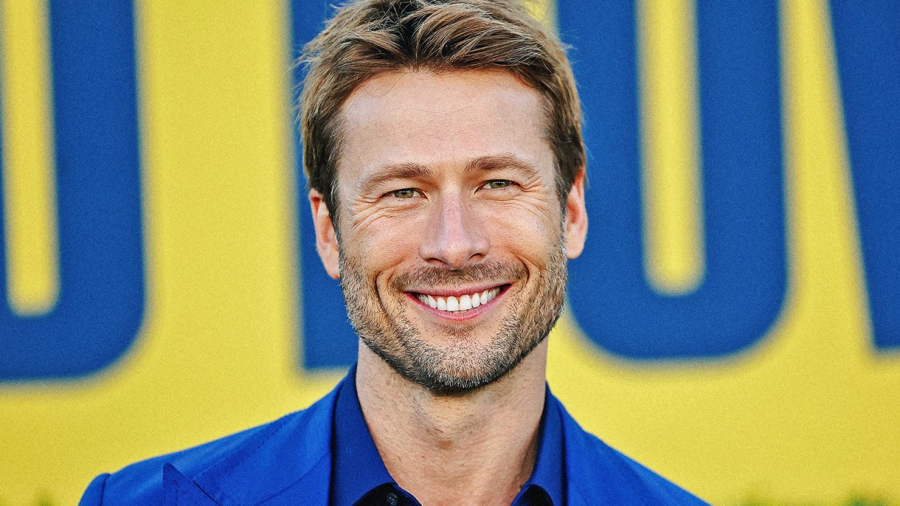 Glen Powell in Chad Powers