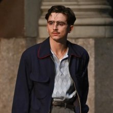Marty Supreme: Timothee Chalamet in una scena
