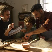 Per te: Edoardo Leo, Javier Francesco Leoni, Alessandro Aronadio sul set