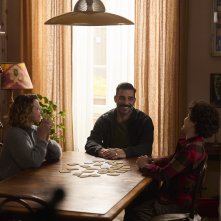 Per te: Edoardo Leo, Javier Francesco Leoni, Teresa Saponangelo in una scena