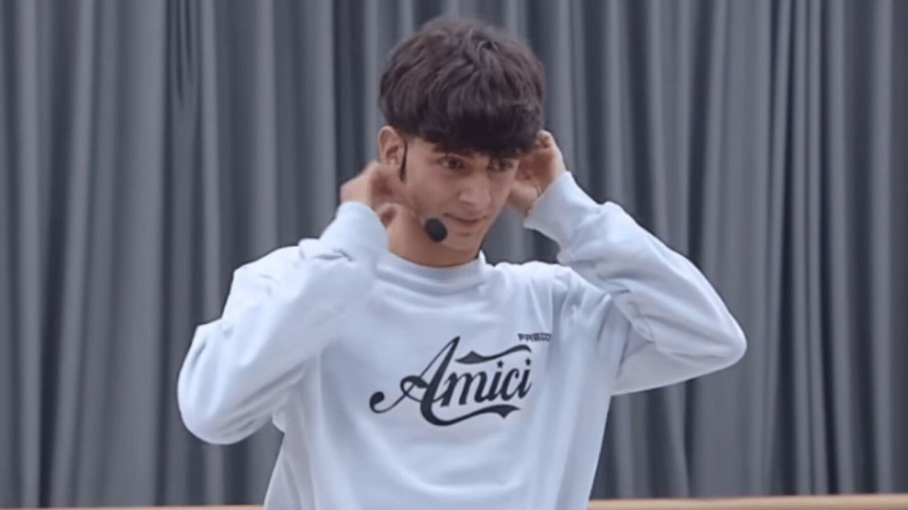 Alex Calu allievo di Veronica Peparini