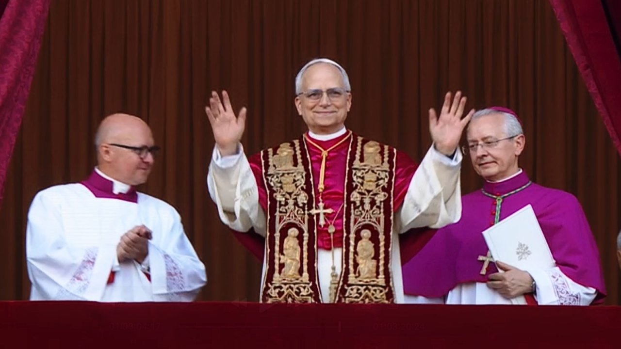 Pontifex, il momento dell'annuncio di Papa Leone XIV