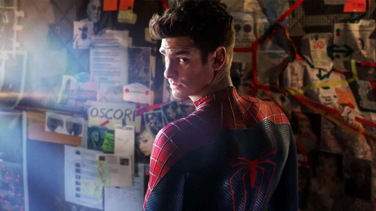 Andrew Garfield nei panni di Spider-Man