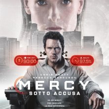Mercy: Sotto accusa, poster italiano del thiller con Chris Pratt