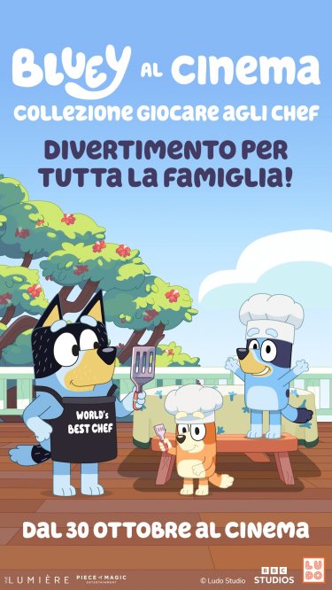 Bluey Al Cinema Collezione Giocare Agli Chef
