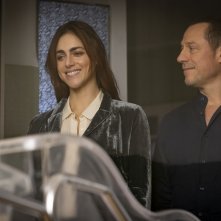 Amata: Miriam Leone, Stefano Accorsi in un momento del film