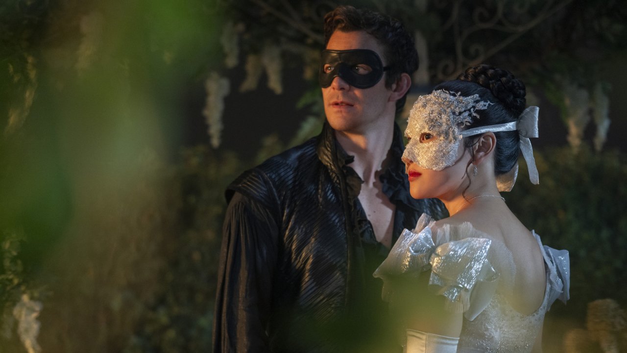 Una delle prime immagini di Bridgerton 4