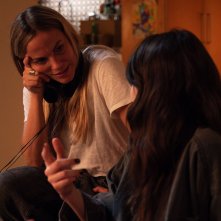 Breve storia d'amore: Ludovica Rrampoldi e Pilar Fogliati sul set